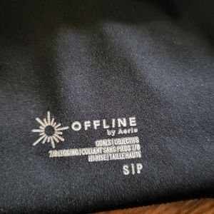 Aerie offline 7/8 black leggings